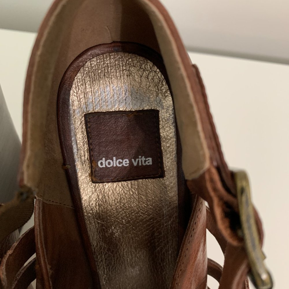 Dolce Vita Women´s Leather Heels Shoes, Size 8 - Picture 6 of 12